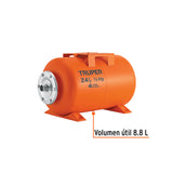 Tanque Hidroneumático Horizontal, 24 Litros, Truper