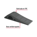 Cuña Tope de Caucho Sintético para Puerta de 12 cm, Hermex