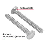 Bolsa con 30 Tornillos 3/8' X 3-1/2' Tipo Coche, Fiero