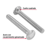 Bolsa con 40 Tornillos 3/8' X 3' Tipo Coche, Fiero