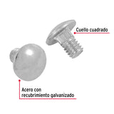 Bolsa con 100 Tornillos 5/16' X 1/2' Tipo Coche, Fiero