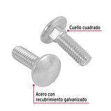 Bolsa con 60 Tornillos 5/16' X 1' Tipo Coche, Fiero