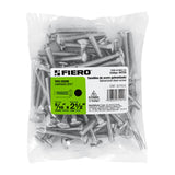 Bolsa con 60 Tornillos 5/16' X 2-1/2' Tipo Coche, Fiero