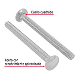 Bolsa con 50 Tornillos 5/16' X 3-1/2' Tipo Coche, Fiero