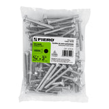 Bolsa con 60 Tornillos 5/16' X 3' Tipo Coche, Fiero
