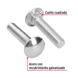 Bolsa con 40 Tornillos 7/16' X 2' Tipo Coche, Fiero