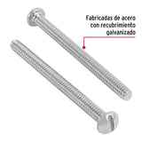 Bolsa con 100 Tornillos 3/16' X 2-1/2' Tipo Estufa, Fiero