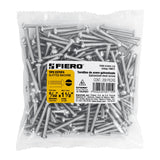 Bolsa con 200 Tornillos 5/32' X 1-1/2' Tipo Estufa, Fiero