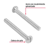 Bolsa con 200 Tornillos 5/32' X 1-1/2' Tipo Estufa, Fiero