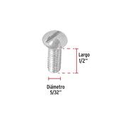 Bolsa con 450 Tornillos 5/32' X 1/2' Tipo Estufa, Fiero