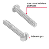 Bolsa con 300 Tornillos 5/32' X 1' Tipo Estufa, Fiero