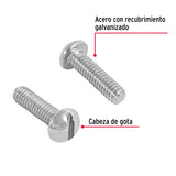 Bolsa con 400 Tornillos 5/32' X 5/8' Tipo Estufa, Fiero