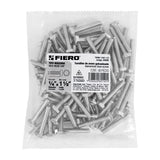 Bolsa con 80 Tornillos 1/4' X 1-1/2' Tipo Máquina, Fiero