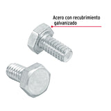 Bolsa con 150 Tornillos 1/4' X 1/2' Tipo Máquina, Fiero