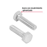 Bolsa con 100 Tornillos 1/4' X 1' Tipo Máquina, Fiero