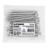 Bolsa con 30 Tornillos 1/4' X 3-1/2' Tipo Máquina, Fiero