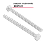 Bolsa con 30 Tornillos 1/4' X 3-1/2' Tipo Máquina, Fiero