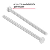Bolsa con 25 Tornillos 1/4' X 4-1/2' Tipo Máquina, Fiero