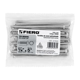 Bolsa con 25 Tornillos 1/4' X 5' Tipo Máquina, Fiero