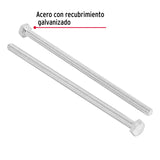 Bolsa con 20 Tornillos 1/4' X 6' Tipo Máquina, Fiero
