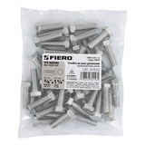 Bolsa con 40 Tornillos 3/8' X 1-1/4' Tipo Máquina, Fiero
