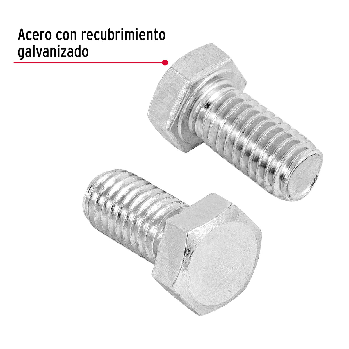 Bolsa con 50 Tornillos 3/8' X 3/4' Tipo Máquina, Fiero