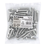 Bolsa con 50 Tornillos 5/16' X 1-1/2' Tipo Máquina, Fiero