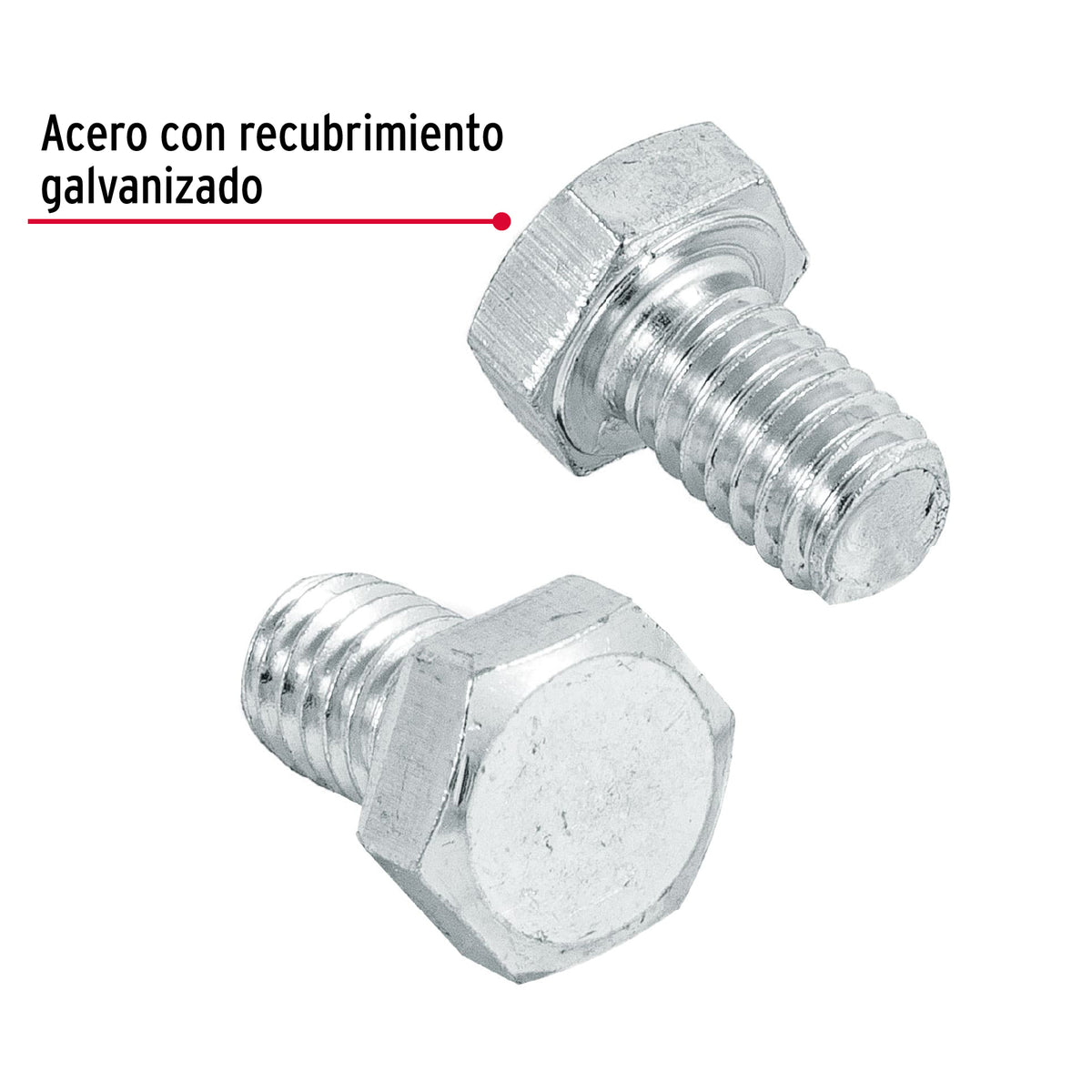 Bolsa con 100 Tornillos 5/16' X 1/2' Tipo Máquina, Fiero