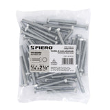Bolsa con 60 Tornillos 5/16' X 2-1/2' Tipo Máquina, Fiero