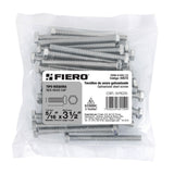 Bolsa con 50 Tornillos 5/16' X 3-1/2' Tipo Máquina, Fiero