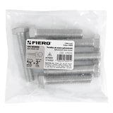 Bolsa con 6 Tornillos 5/8' X 3' Tipo Máquina, Fiero