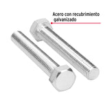 Bolsa con 8 Tornillos 5/8' X 4' Tipo Máquina, Fiero