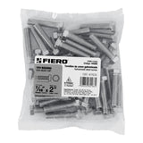 Bolsa con 40 Tornillos 7/16' X 2' Tipo Máquina, Fiero