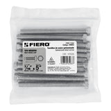 Bolsa con 10 Tornillos 7/16' X 5' Tipo Máquina, Fiero