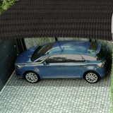 Toldo Sombra 80%, Monofilamento Negro, 5M X 3.6M, Fiero