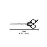 Tijera 6-1/2' Estilista, Degrafilado, Acero Inoxidable, Pretul