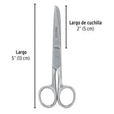 Tijera 5' para Costura, de Acero Inoxidable, Pretul