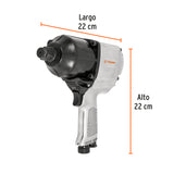 Llave (Pistola) de Impacto Neumática 3/4', Ind, Truper