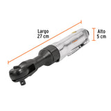 Matraca de Impacto Neumática 3/8', Truper