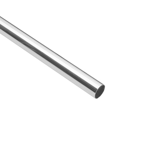 Tubo redondo para clóset, 1.2 m, acero cromado, Hermex