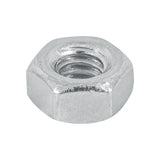 Blíster con 25 Tuercas 1/4' Hex de Acero Galvanizado, Fiero