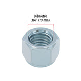 Bolsa con 15 Tuercas de Seguridad, 3/4', Fiero