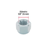 Bolsa con 25 Tuercas de Seguridad, 5/8', Fiero