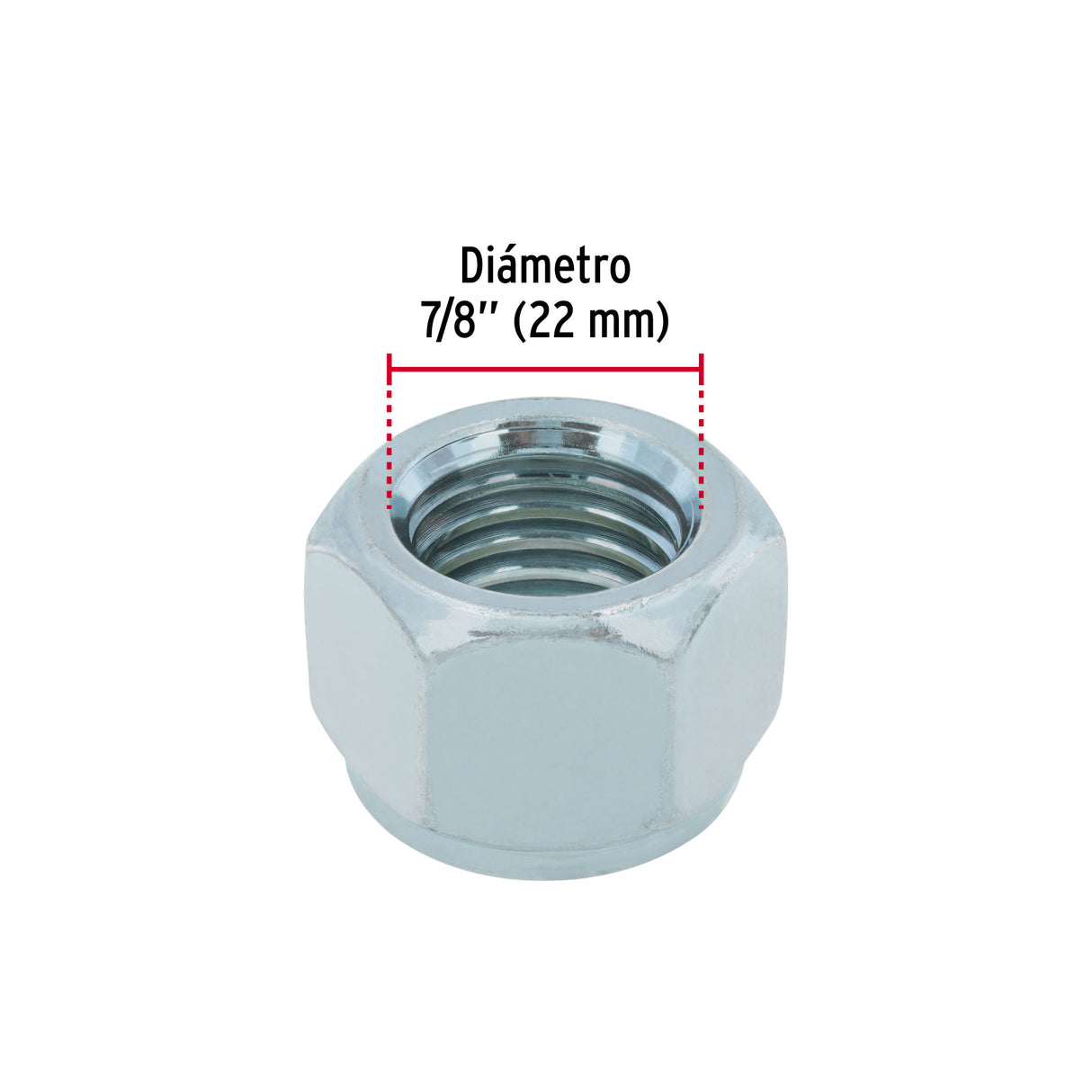 Bolsa con 10 Tuercas de Seguridad, 7/8', Fiero