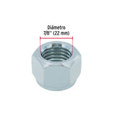 Bolsa con 10 Tuercas de Seguridad, 7/8', Fiero