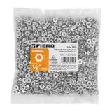 Bolsa con 1000 Tuercas 1/8' Hexagonales Tipo Sakamura, Fiero