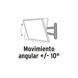 Soporte para Pantallas de 26' a 65' con Movimiento Angular