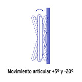 Soporte para Pantallas de 32' a 70' con Movimiento Angular