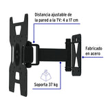 Soporte para Pantallas 23' a 37' Mov. Angular y Articulado