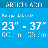 Soporte para Pantallas 23' a 37' Mov. Angular y Articulado